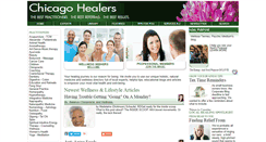 Desktop Screenshot of chicagohealers.com